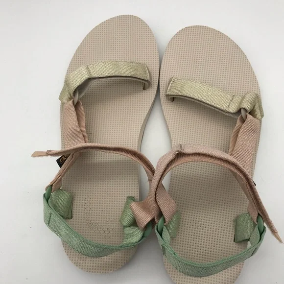 Teva Women's Original Universal Metallic Sandal Metallic Clay Multi Size 9 - Picture 5 of 9
